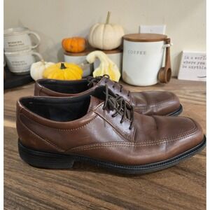 BOSTONIAN‎ FLEXLITE Men's Brown Leather Dress Shoes Size 10 M